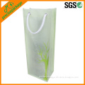 recycled non woven wine shopping bag for grocery